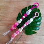 sale sleutelhanger roze